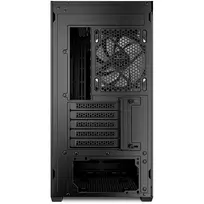 atx korpusai - Sharkoon MK2 RGB Micro-ATX, grūdintas stiklas Juodas (Black) - 3 nuotrauka