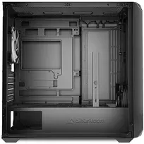 atx korpusai - Sharkoon MK2 RGB Micro-ATX, grūdintas stiklas Juodas (Black) - 6 nuotrauka