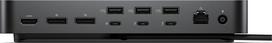 displayport kabelis 1.2 - Dell Pro Thunderbolt 5 Smart Dock SD25TB5 Juodas (Black) - 5 nuotrauka