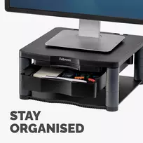 televizoriaus laikiklis reguliuojamas - ACC RISER PREMIUM/PLUS 9169501 FELLOWES - 6 nuotrauka