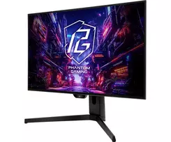 oled 2560x1440 monitoriai - ASRock PGO27QFS 27", QHD, 240Hz, Juodas (Black) - 3 nuotrauka