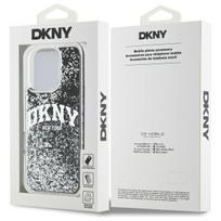 9 pro - Dkny "Liquid Glitter Arch Logo iPhone 16 Pro Max" Black - 2 nuotrauka