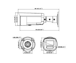 hikvision 8mp - Stebėjimo kamera Hikvision DS-2CD2T87G3-LIS2UY/SL - 5 nuotrauka