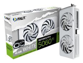 gpu ddr7 - Palit GeForce RTX 5060 Ti Baltas (White) OC 16GB GDDR7 - 10 nuotrauka