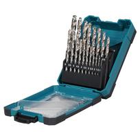 makita komplektas - Metalo grąžtų rinkinys Makita D-78352, metalas, hss-gs, cilindrinis, 1-10 mm, 19 vnt. - 2 nuotrauka