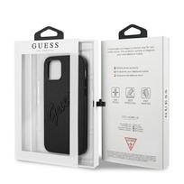 telefonas iphone pro max 12 - Guess "GUHCP12LRSAVSBK PU Saffiano Vintage Script Case iPhone 12 Pro Max" - 2 nuotrauka