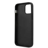 telefonas iphone pro max 12 - Guess "GUHCP12LRSAVSBK PU Saffiano Vintage Script Case iPhone 12 Pro Max" - 3 nuotrauka