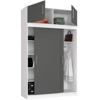 spintos antresole - Spinta Akord S150, balta/pilka (White/Grey) - 3 nuotrauka