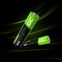 nimh baterijos - Green Cell GR03 Įkraunamos baterijos AAA Ni-MH 1.2V 4vnt. - 3 nuotrauka