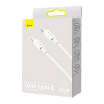 usb type c laidas - Baseus CATYS-B02 Superior Series White - 2 nuotrauka