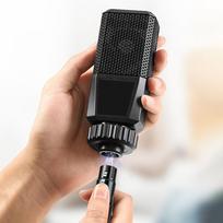 garso adapteriai 3,5 mm - UGREEN AV182 XLR to jack 3.5mm AUX 1m (black) - 4 nuotrauka