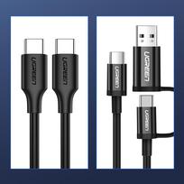 ugreen usb 2m - Ugreen US286 Black - 11 nuotrauka