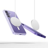 samsung s25 tech protect deklas - Tech-Protect "Flexair Hybrid Magsafe Case Galaxy S25 Edge" Clear - 6 nuotrauka