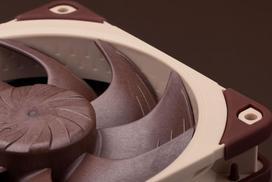 120 mm case - Noctua NF-A12x25 G2 PWM 120 mm Rusvai gelsvas (Brown) - 2 nuotrauka