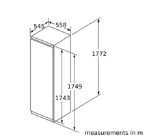 saldytuvas bosch imontuojamas - Bosch KIF81PFE0 - 4 nuotrauka