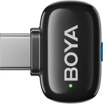 belaides kameros - Boya Mini 2-01 Belaidis Mikrofonas 2.4GHz Lightning/USB-C Juodas (Black) - 2 nuotrauka