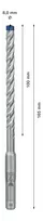bosch sds 8 - SDS-plus-7X grąžtas Bosch 8x100x165mm, 1 vnt. - 2 nuotrauka