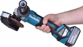 makita 5,0ah - Makita DGA513RTJ rinkinys, 18 V - 5 nuotrauka