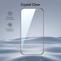 apple iphone - ESR UltraFit Tempered Glass 2-pack for iPhone 17 Pro - transparent - 4 nuotrauka