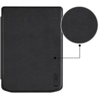 verso - Tech Protect SmartCase PocketBook Verse / Pro / Lite - Juodas (Black) - 4 nuotrauka