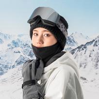termo rubai - Termo kaklo šildytuvas Qunature Oli Ski Neck Warmer, L dydis, juodas (Black) - 4 nuotrauka