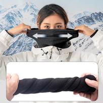 termo rubai - Termo kaklo šildytuvas Qunature Oli Ski Neck Warmer, L dydis, juodas (Black) - 6 nuotrauka