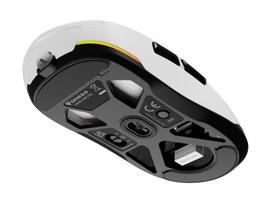 bluetooth peles - Genesis Gaming Mouse | Zircon 660 | Wired/Wireless | 2.4 GHz, Bluetooth, USB | White | NMG-2192 - 4 nuotrauka
