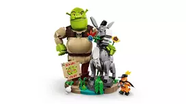 shrek - Lego ICONS Šrekas, Asilas ir Batuotas Katinas 72423 - 5 nuotrauka