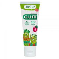 dantu pasta 50 ml - GUM PENGUIN KIDS, dantų pasta vaikams, braškių skonio, 50 ml - 3 nuotrauka