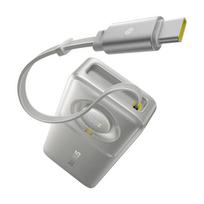 10000 power bank - Baseus Free2Pull P10073701843-00 10000 mAh 30W Pilka (Grey) - 4 nuotrauka