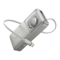 10000 power bank - Baseus Free2Pull P10073701843-00 10000 mAh 30W Pilka (Grey) - 7 nuotrauka