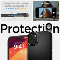 iphone 6 - Spigen "Thin Fit iPhone 15" Black - 6 nuotrauka