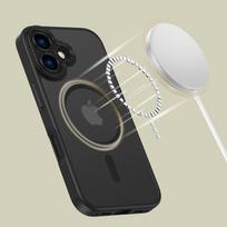 iphone 16 skaidrus deklas - Tech-Protect "MagCam Case iPhone 16" Matte Black - 2 nuotrauka