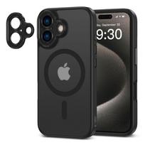 iphone 16 skaidrus deklas - Tech-Protect "MagCam Case iPhone 16" Matte Black - 5 nuotrauka