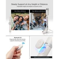 smelis - Spigen S571W MagSafe Bluetooth asmenukių lazda su trikoju, smėlio spalvos (Dune Beige) - 2 nuotrauka