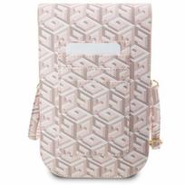 rankine telefonui - Guess "PU G Cube Phone Bag" Pink - 2 nuotrauka
