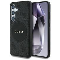 samsung galaxy s25 plus deklas - Guess "4G Round Patch Classic Logo MagSafe Case Galaxy S25 Plus" Black - 2 nuotrauka