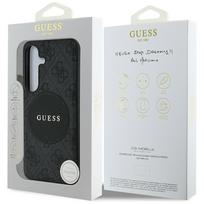 samsung galaxy s25 plus deklas - Guess "4G Round Patch Classic Logo MagSafe Case Galaxy S25 Plus" Black - 3 nuotrauka