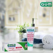sunstar gum dantu - GUM dantų pasta 0,12% chlorhexidine PAROEX+CPC 75 ml - 2 nuotrauka