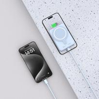 powerbank magsafe - Tech-Protect LifeMag PB11 Power Bank 10000mAh 15W Mėlynas (Blue) - 7 nuotrauka