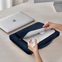 macbook deklas - Tech-Protect Basic Bag for 13-14" laptop - blue - 5 nuotrauka