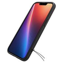 apple 17e - Spigen Liquid Air iPhone 16e dėklas - Matinė Juoda (Matte Black) - 14 nuotrauka