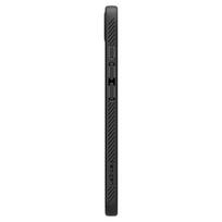 apple 17e - Spigen Liquid Air iPhone 16e dėklas - Matinė Juoda (Matte Black) - 16 nuotrauka