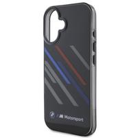 iphone 7 plus deklas - BMW "Motosport IML Random Stripes Case iPhone 16 Plus" Black - 5 nuotrauka
