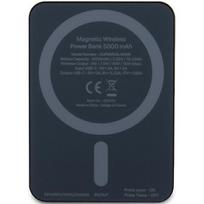 magsafe power bank - Guess GUPBM5AL4DMK, 5000mAh, 15W, juodas (black) - 4 nuotrauka