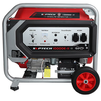benzininis generatorius - SUPTECH 10000TE-II Benzininis generatorius 8300W Max, 230V/400V (vienfazis/trifazis) - 4 nuotrauka
