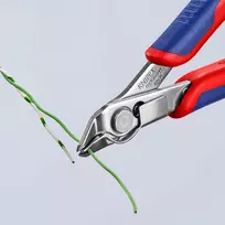 elektronikos su - Preciziškos kirpimo replės 125mm KNIPEX 7813 - 4 nuotrauka