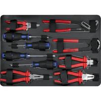 raktu galvuciu komplektai - Universalus įrankių komplektas KS Tools 1/4"+1/2" 127 vnt - 3 nuotrauka