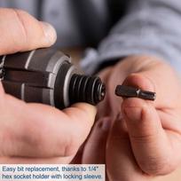 akumuliatorinis suktuvas - Scheppach C-ID180-X, 20 V - 6 nuotrauka