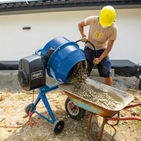 betono maisykle - Betono maišyklė MIX125L, Scheppach - 4 nuotrauka